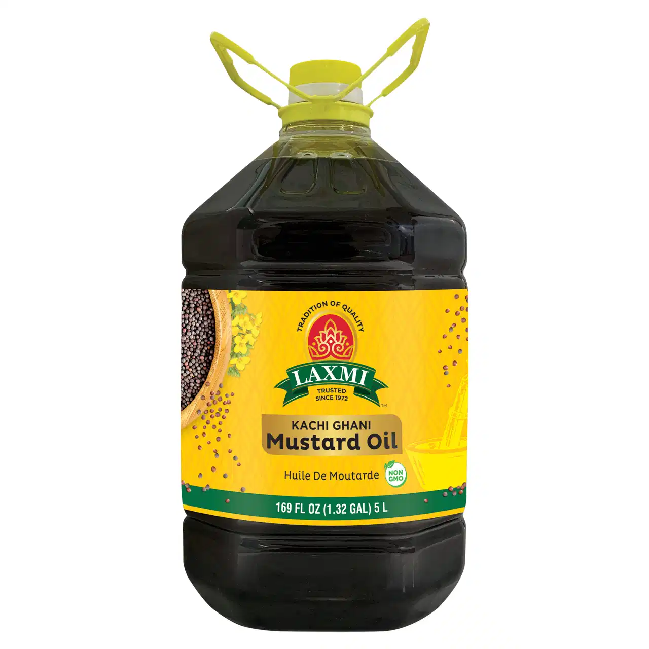 Laxmi Kachi Ghani Mustard Oil - 5 Ltr