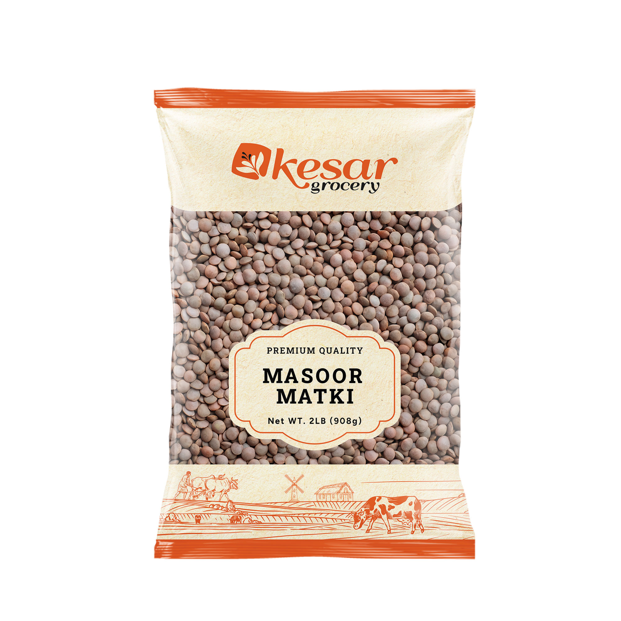 Kesar Masoor Matki, 2lb (908g)