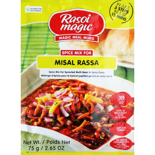 Rassi Mix Buy Online Rasoi Magic Misal Rassa Mix 50 gm | Kesar Grocery.