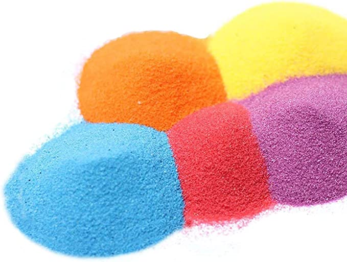 Buy Online Rangoli Mix Colors (6 PCS -600 GM)| NJ USA.