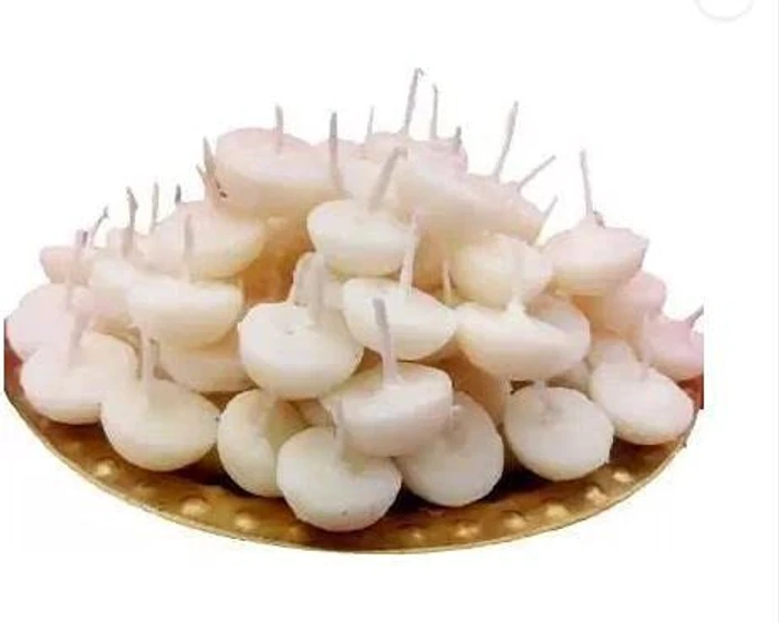Maa Shakti Ghee Cotton Wicks - 100 Pcs