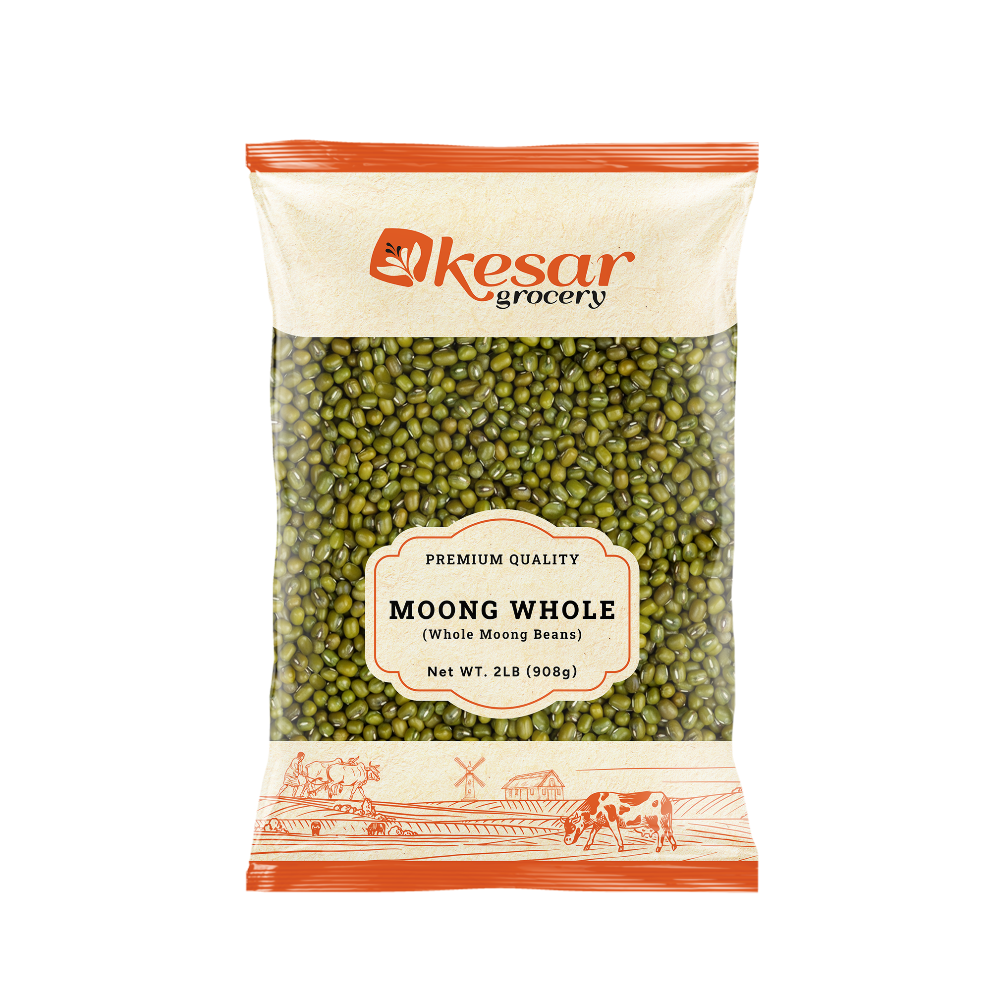 Kesar Moong Whole, 2lb (908g)