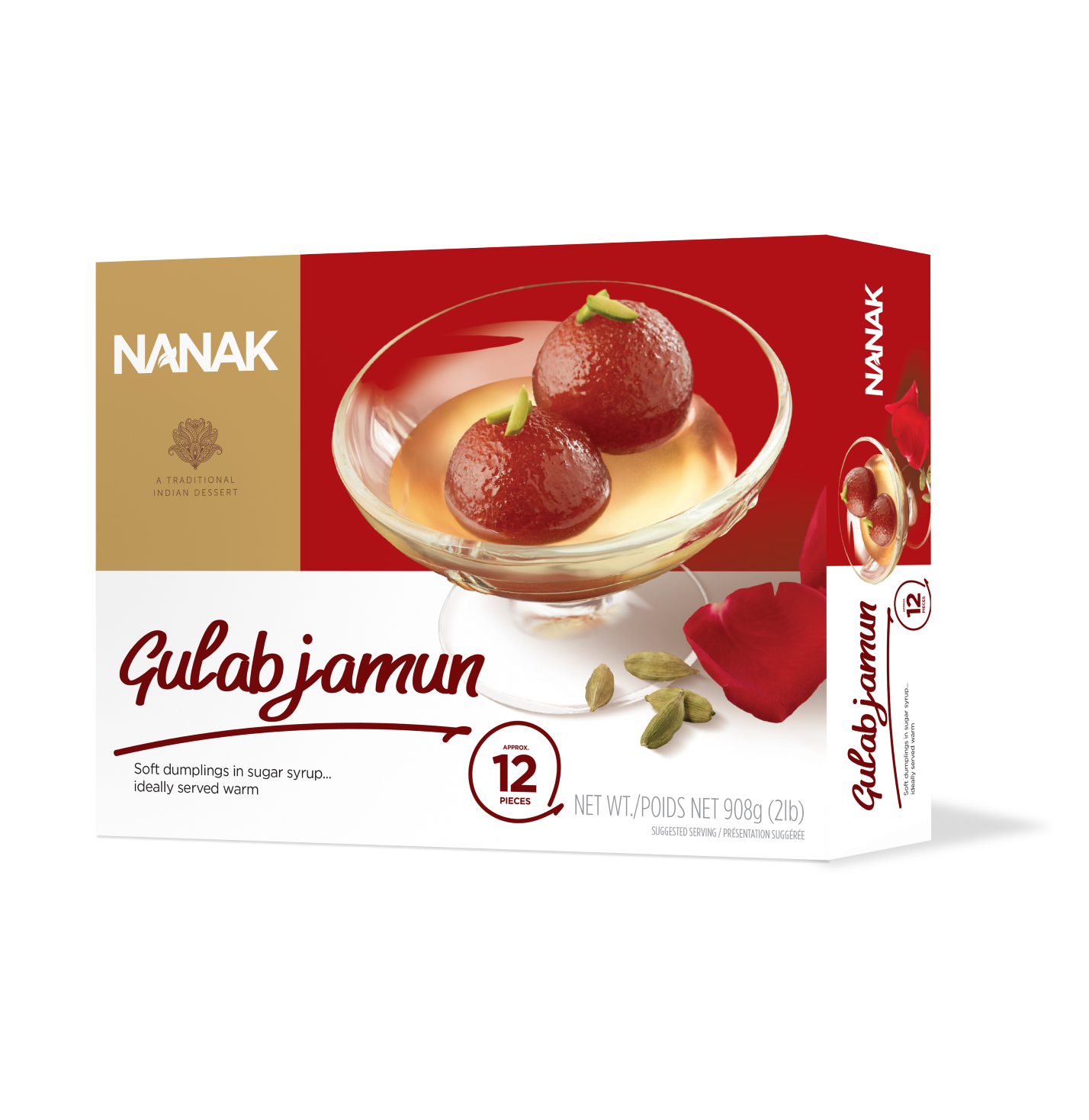 Nanak Gulab Jamun (2 LB - 908 GM)