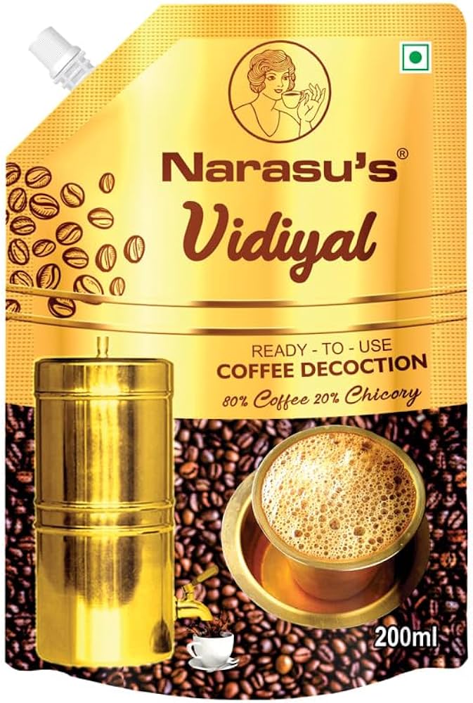 Narasu's Vidiyal Liquid Coffee Decoction - 200 ML