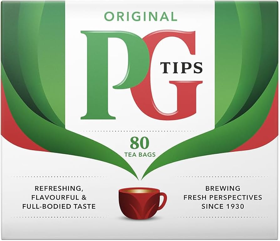 PG Tips (Original) Tea Bags - 80 Pcs (232 Gm)
