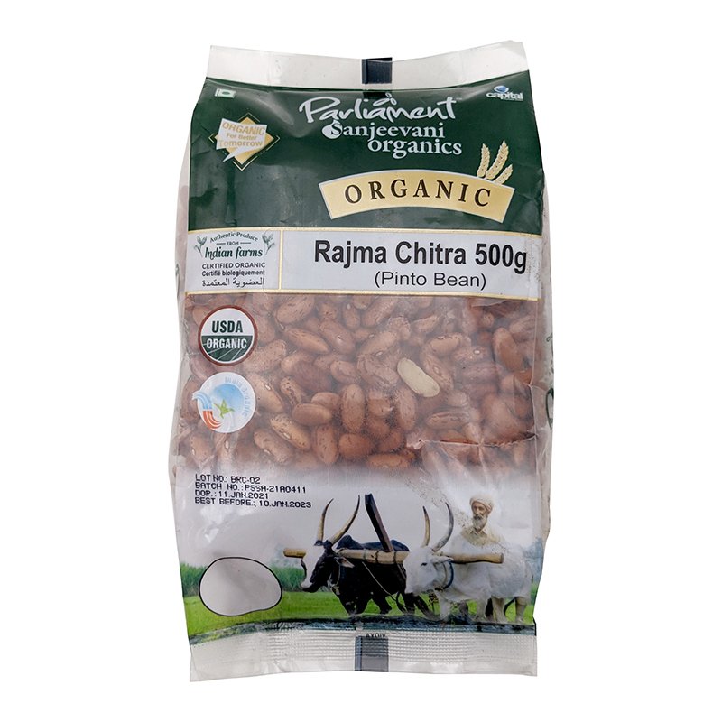 Buy Online Organic Rajma Chitra (2 LB) | USA.