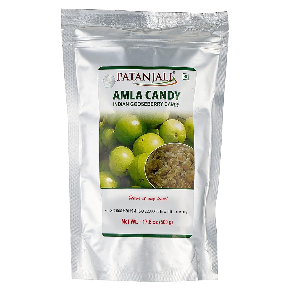 Patanjali Amla (Gooseberry) Candy - 17.5 Oz (500 Gm)