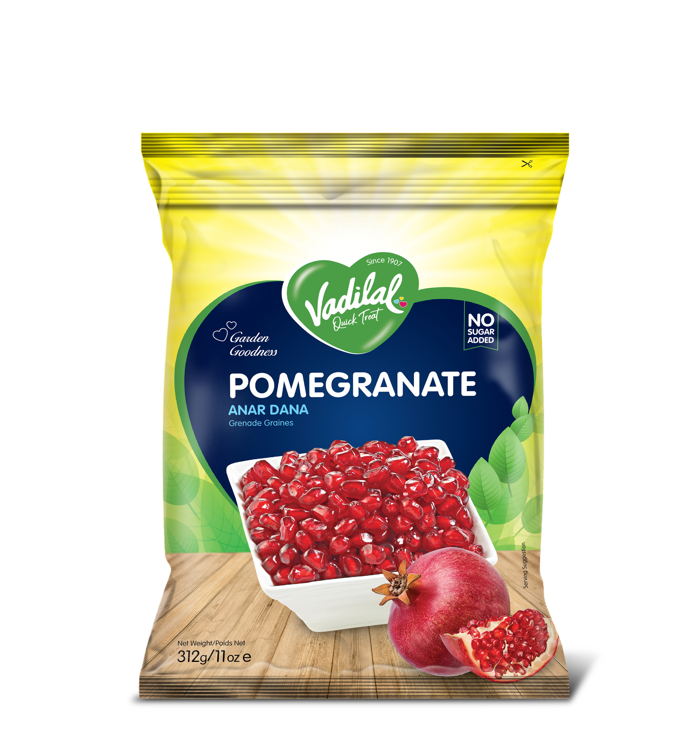Vadilal Frozen Pomegranate (ANAR DANA) - 11 OZ (312 GM)