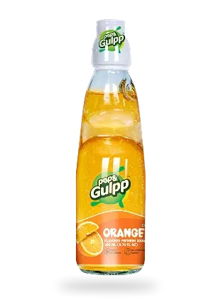 Pop & Gulpp Golisoda (Orange) - 200 ML