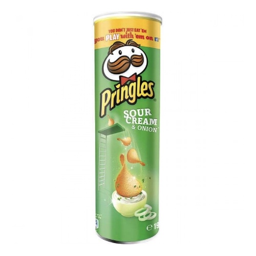 Pringles Sour Cream And Onion 5.57 Oz