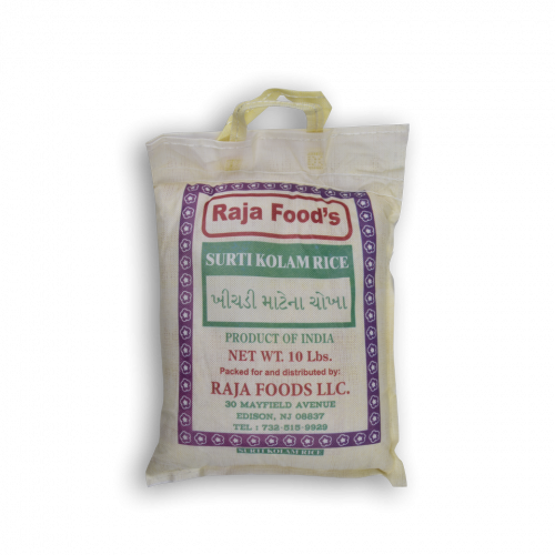 Raja Food  Surti Kolam Rice - 10 LB