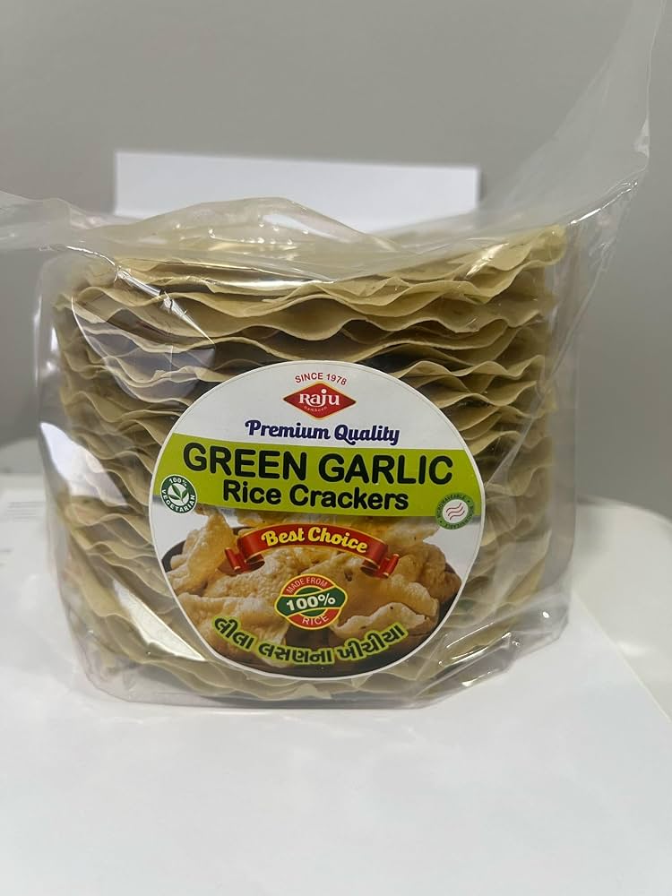 Raju Green Garlic Khichiya - 500 Gm