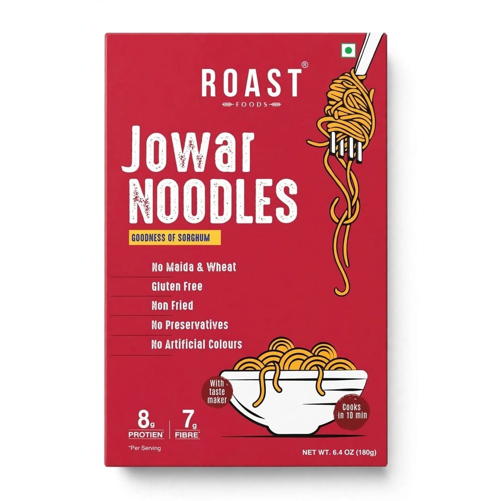 Roast Foods Jowar Noodles - 6.4 Oz (180 Gm)