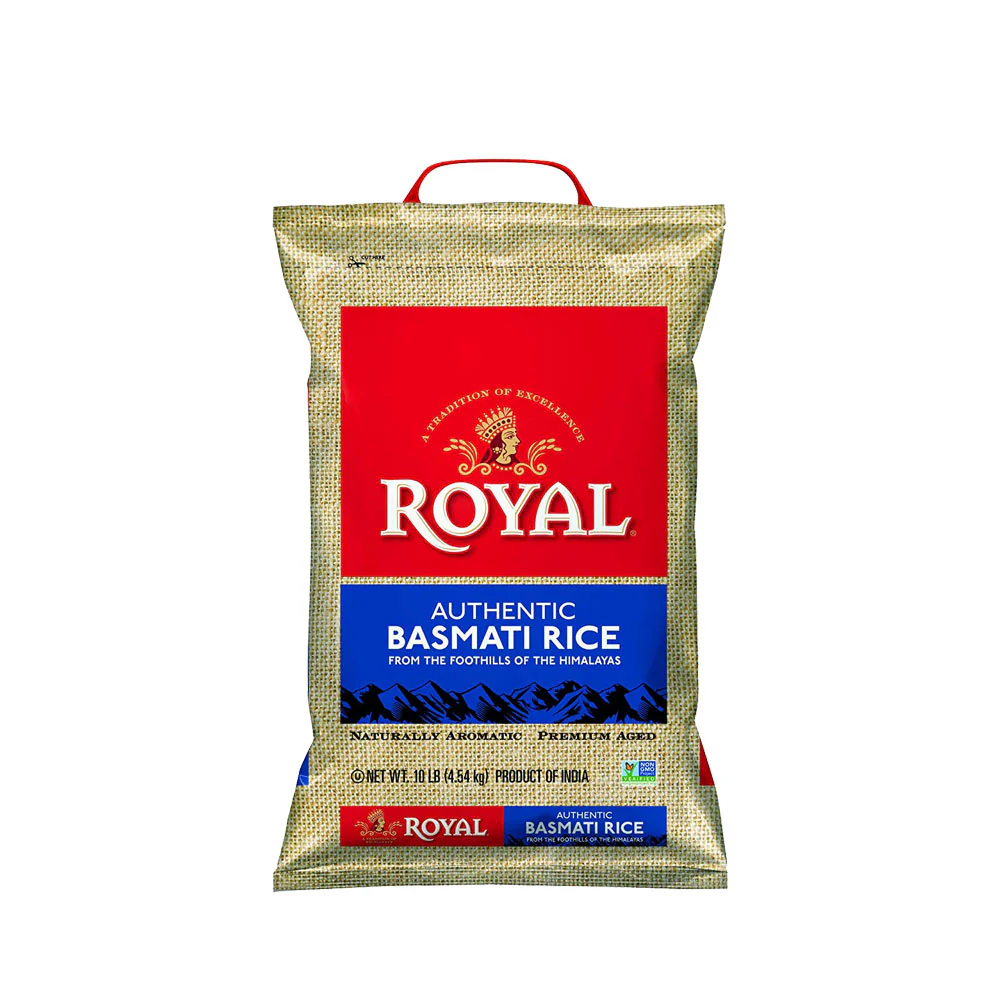 Buy Online Royal Basmati Rice - 10 Lb (4.54 Kg) | NY USA.
