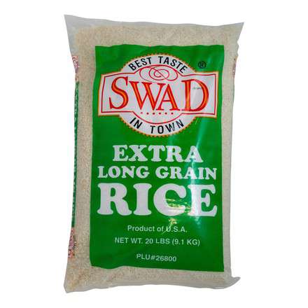 Swad Extra Long Grain Rice 20 LB