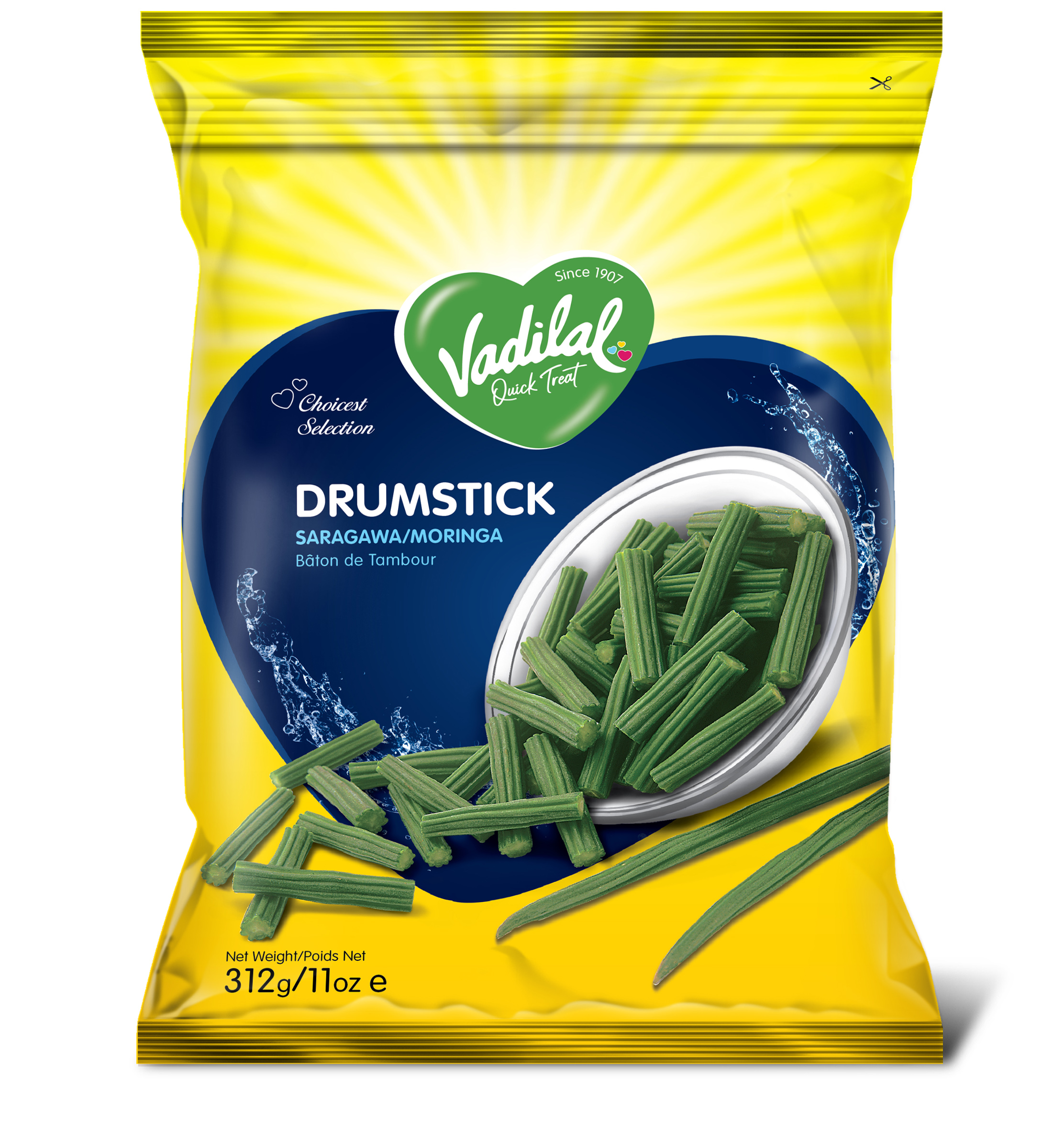 Vadilal Frozen Drumstick - 11 OZ (311 GM)