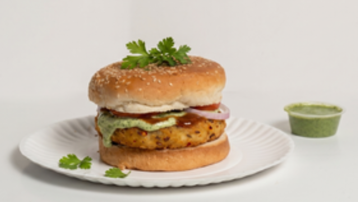 Harvy's Aloo Tikki Burger