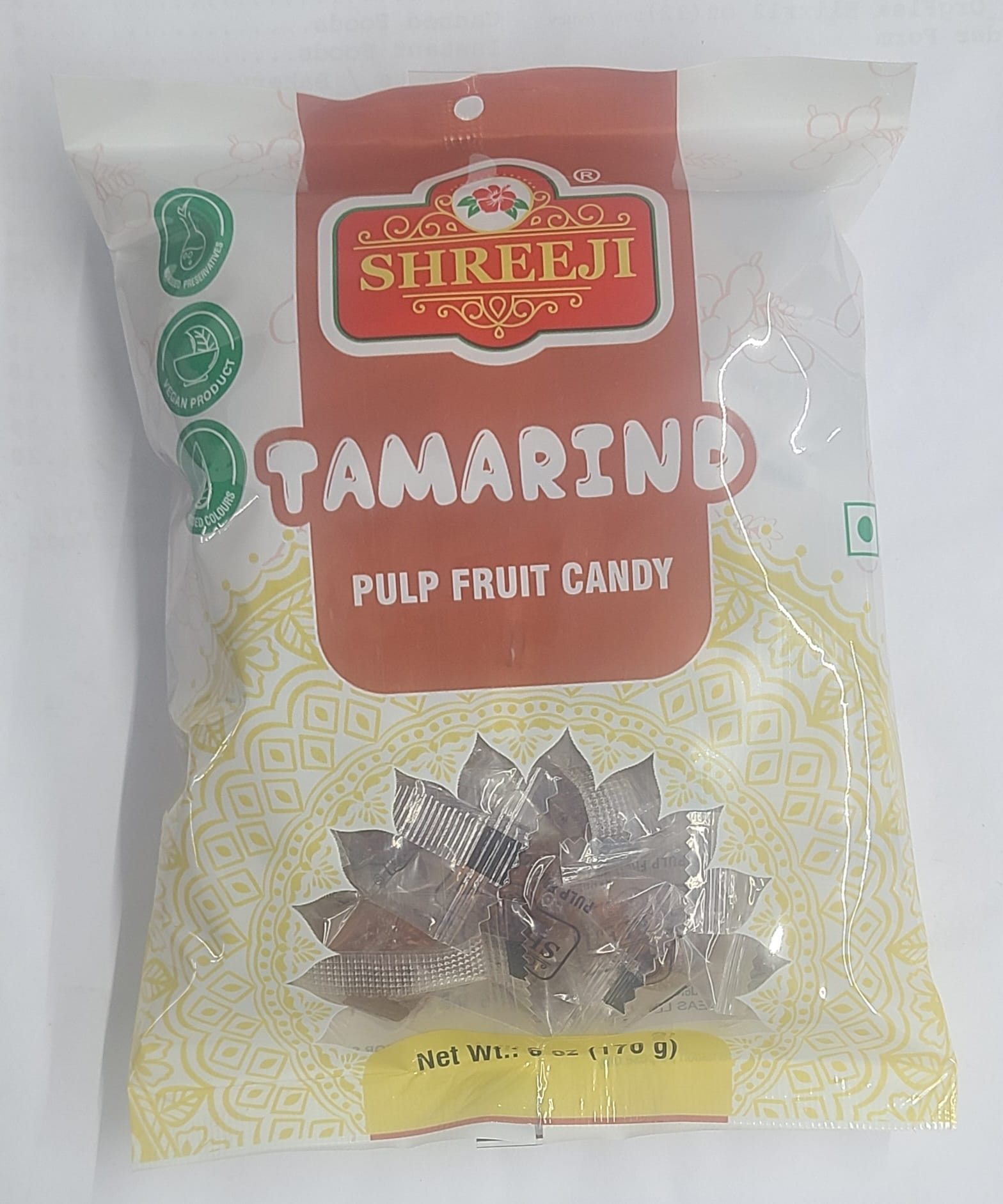 Shreeji Tamarind Pulp Fruit Candy - 170 GM