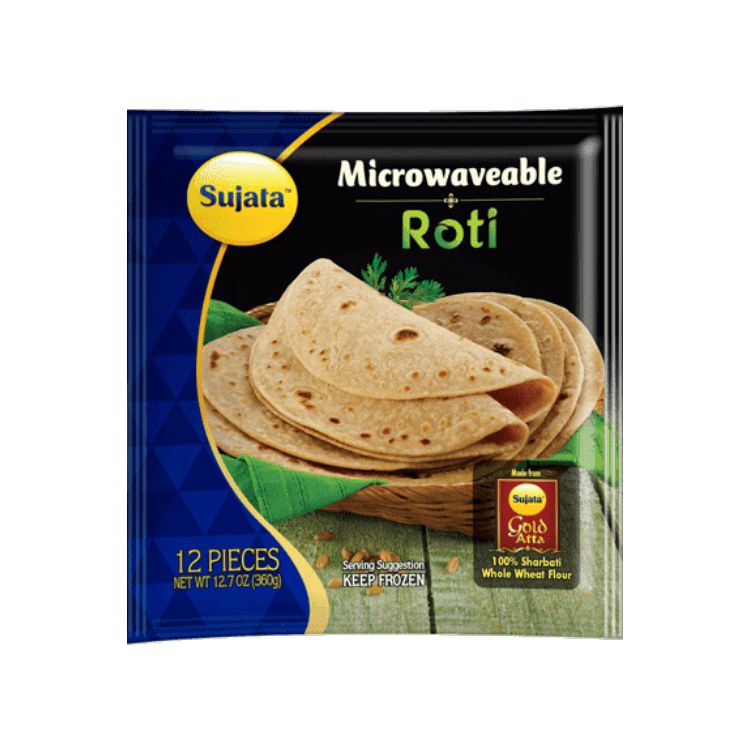 Sujata Microwaveable Roti - 12 PCS