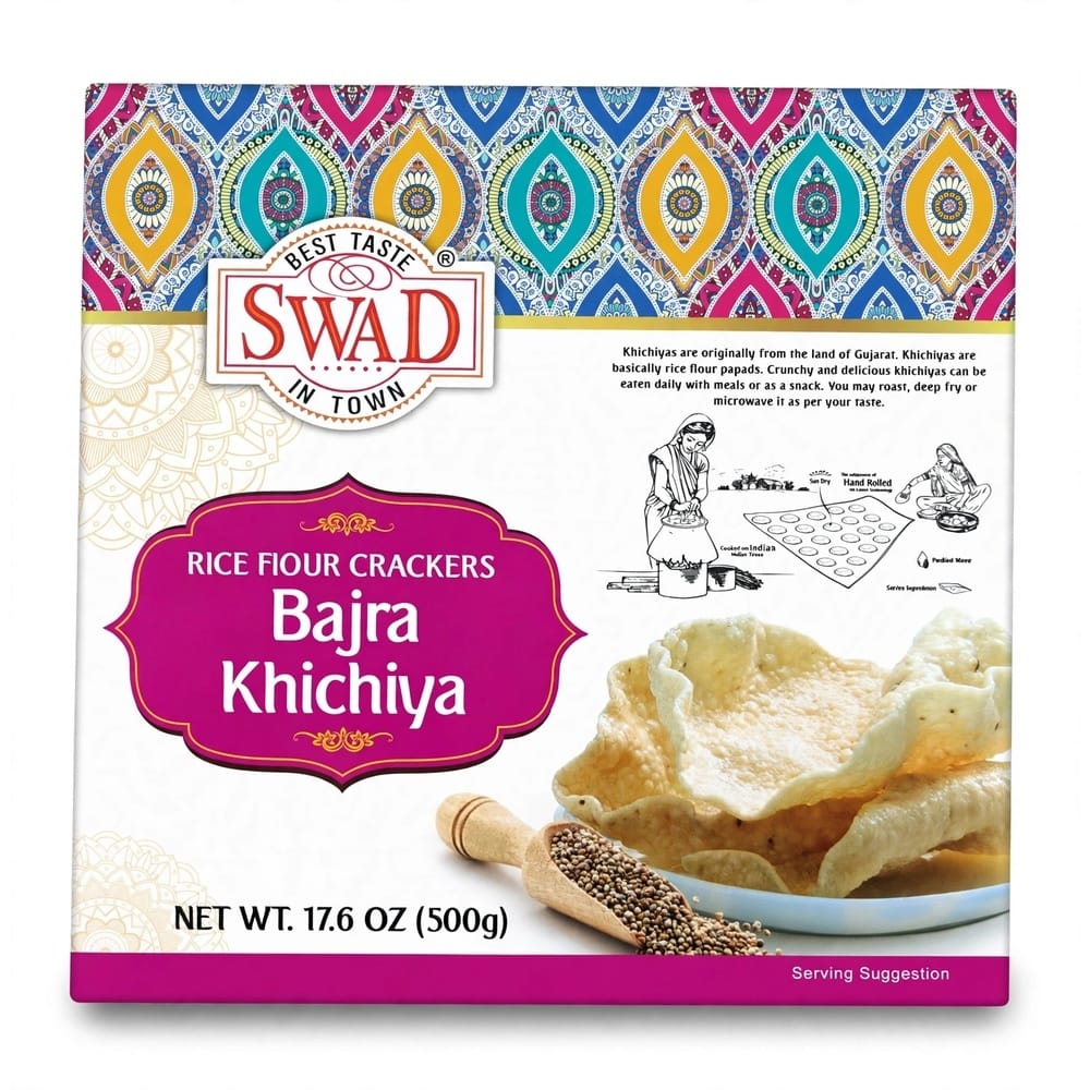 Swad Bajra Khichiya - 17.6 Oz (500 Gm)