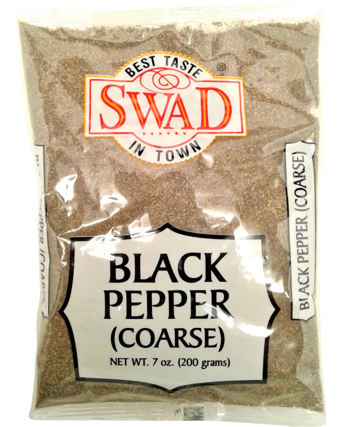 Swad Black Pepper Powder (COARSE) - 7 Oz (200 Gm)