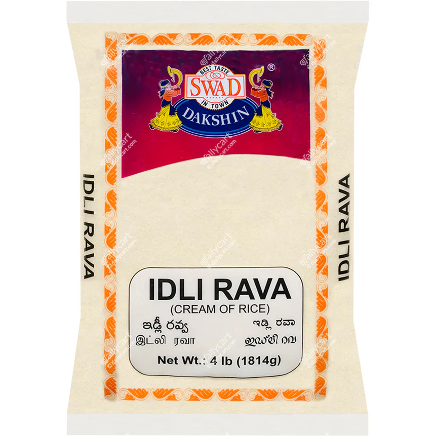 Swad Dakshin Idli Rava - 4 Lb (1.81 Kg)