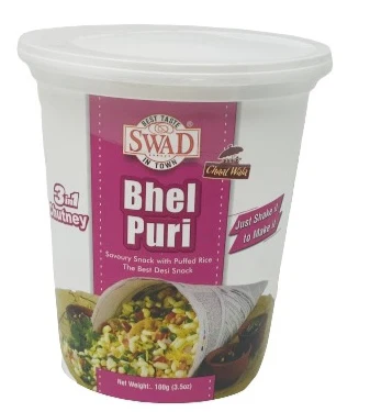 Swad Instant Bhel Puri Cup - 3.5 OZ (100 GM)