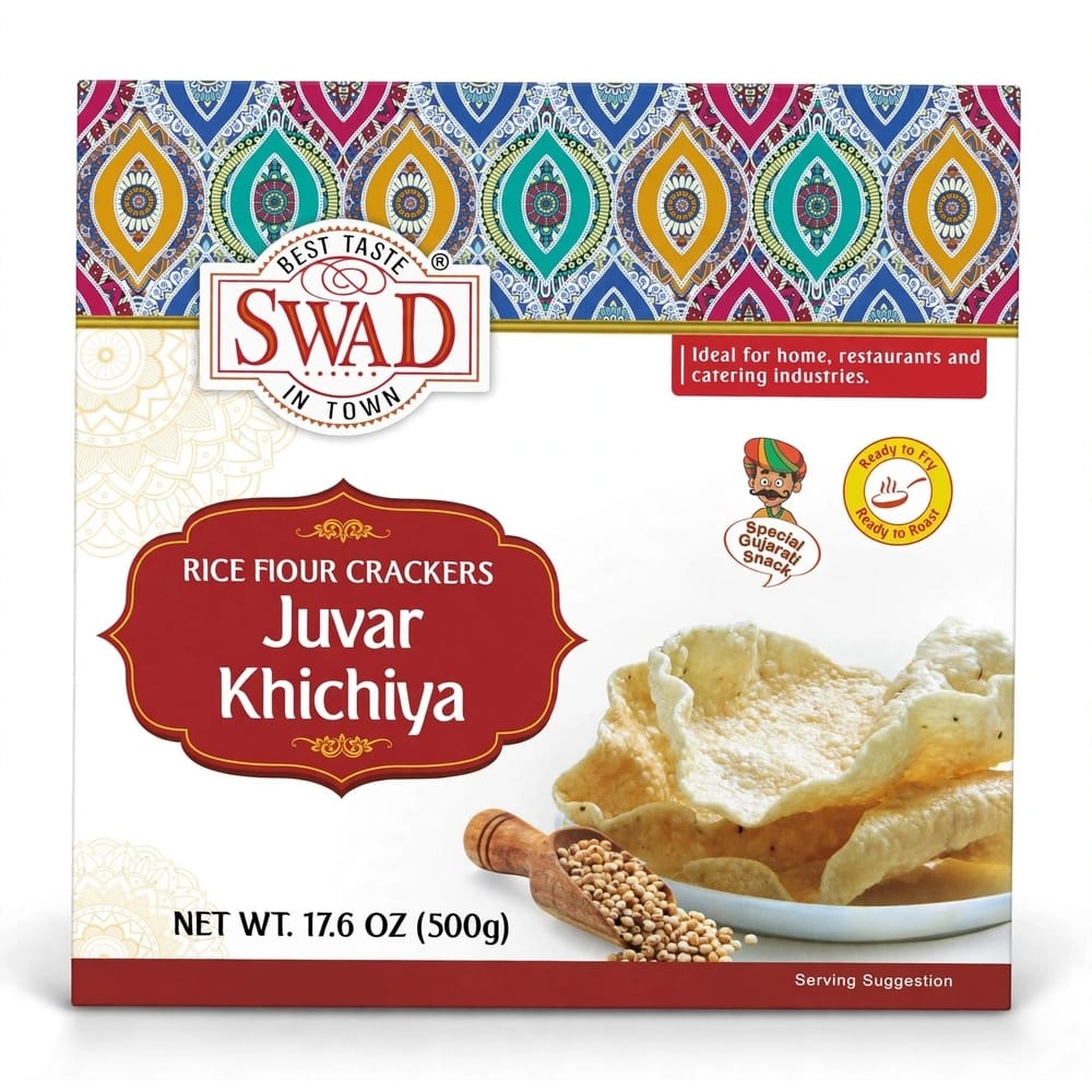 Swad Juvar (Juwar) Khichiya - 17.6 Oz (500 Gm)