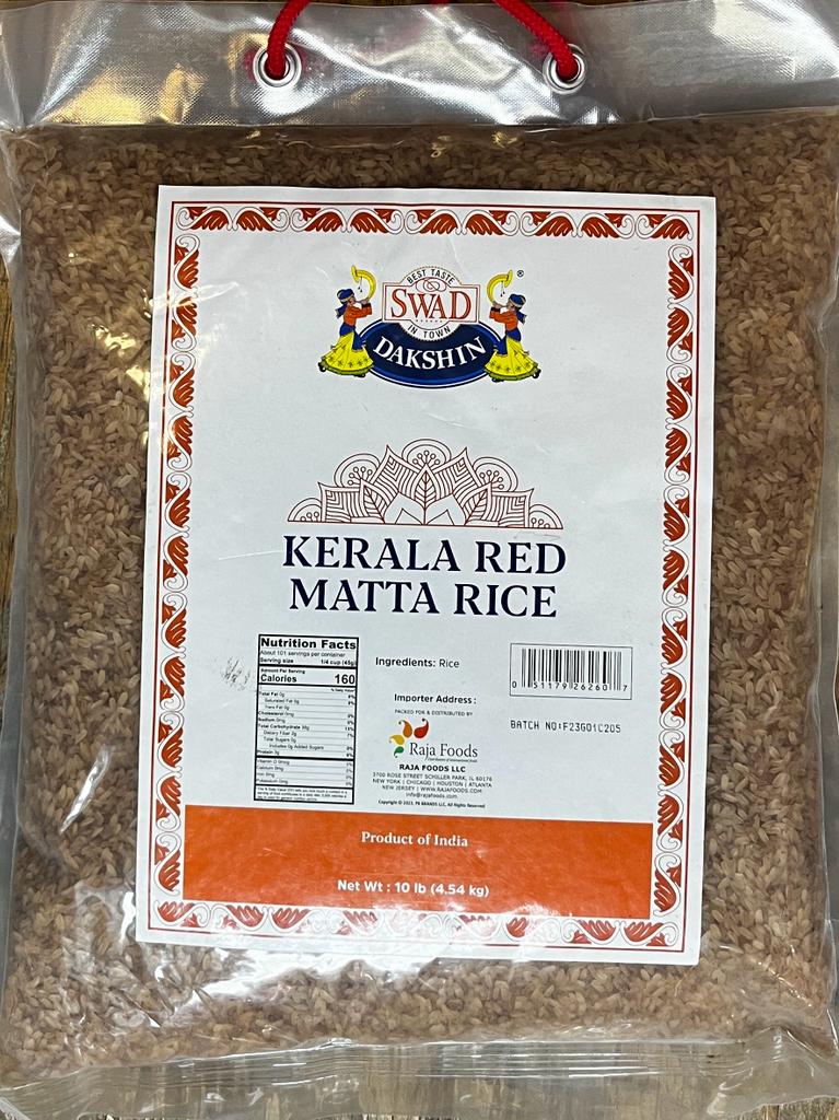 Swad Kerala Matta Rice - 10 LB