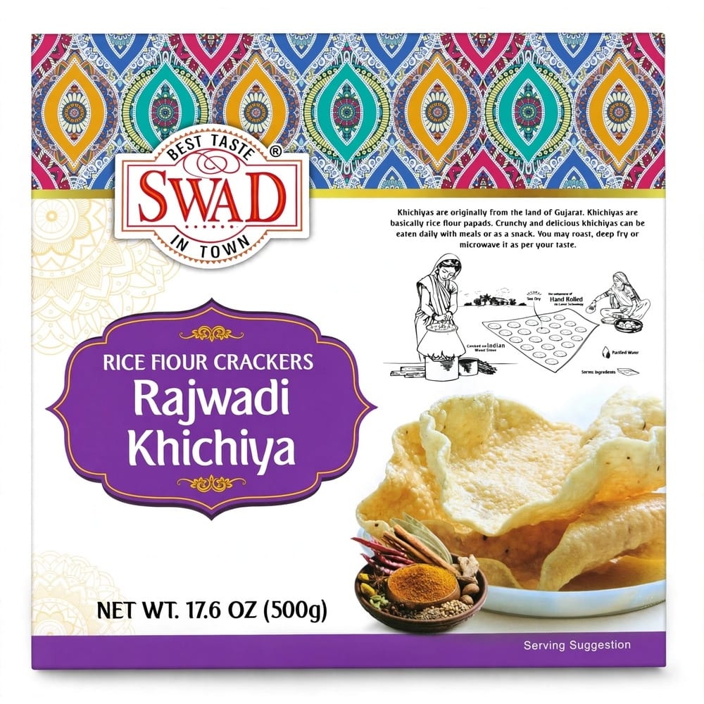 Swad Rajwadi Khichiya - 17.6 Oz (500 Gm)