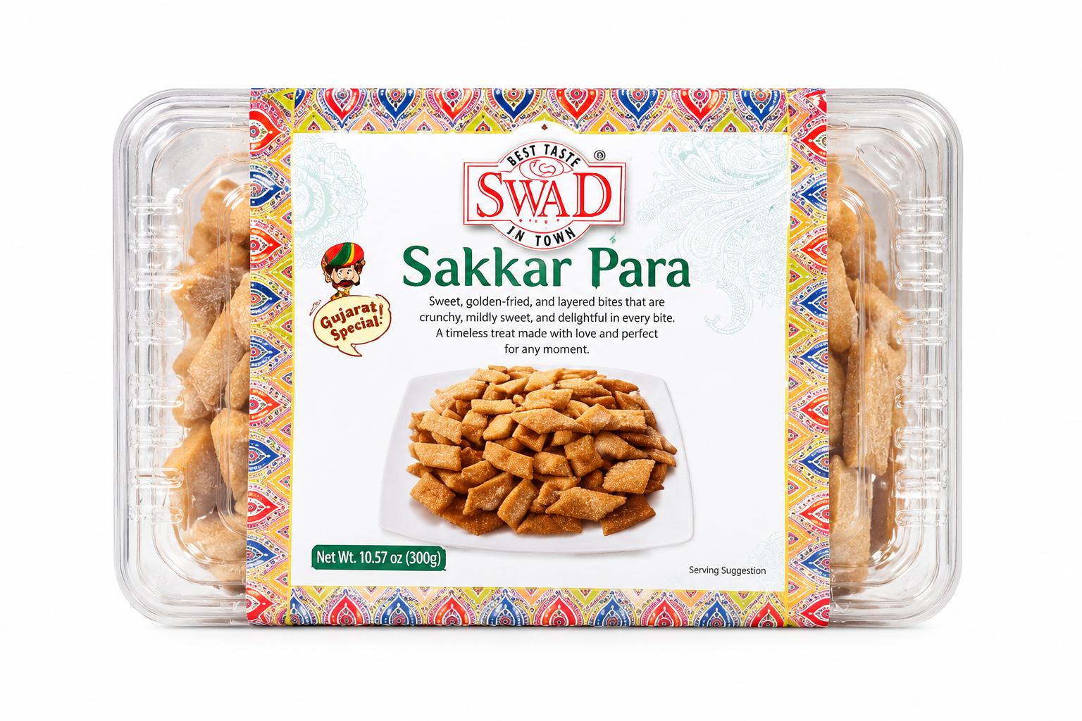 Swad Sakkar Para - 10.57 Oz (300 Gm)