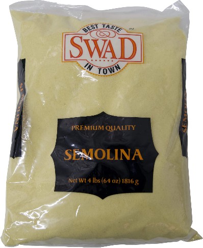 Buy Online Swad Semolina - 4 Lb (1.81 kg) | NY USA.