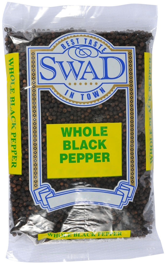 Swad Black Pepper Whole 14 OZ
