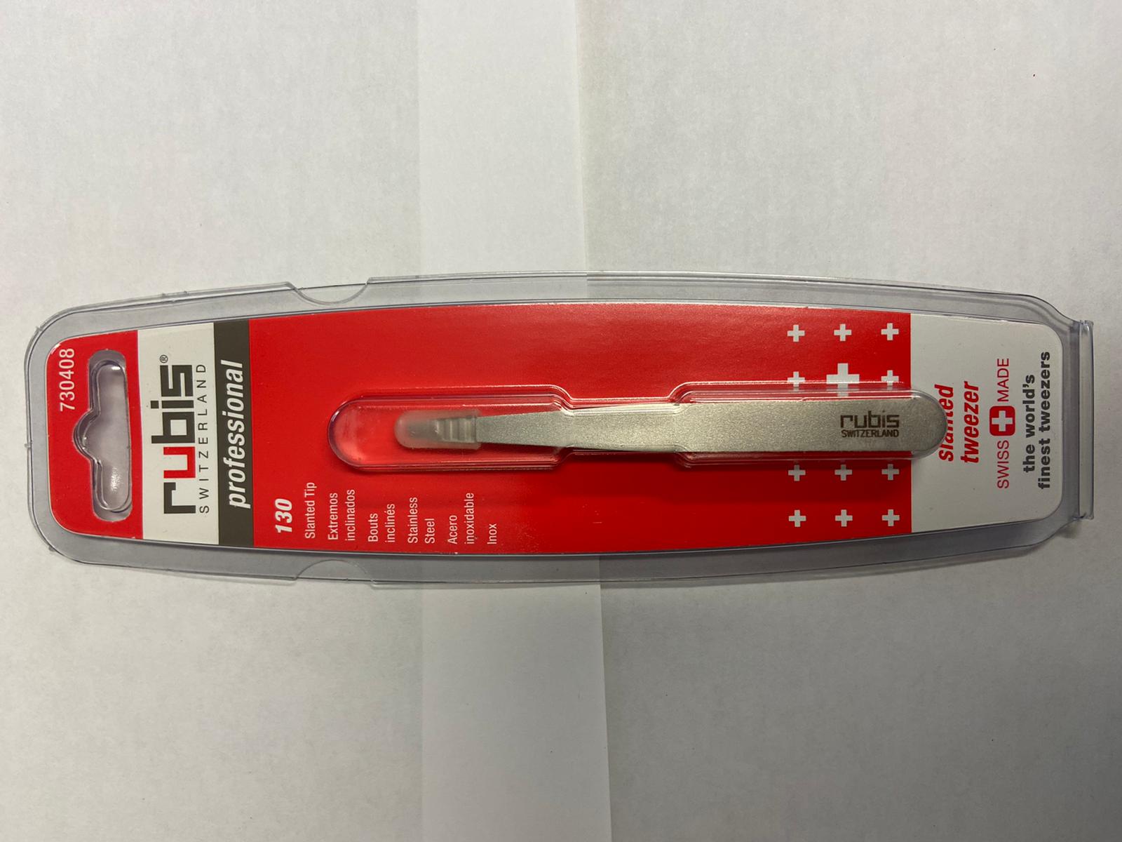 Rubis Switzerland Slanted Tweezer