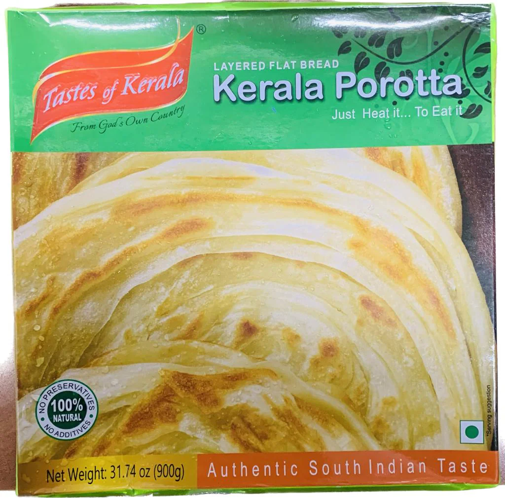 Tastes Of Kerala - Kerala Porotta -2 Lb (12 Pcs)