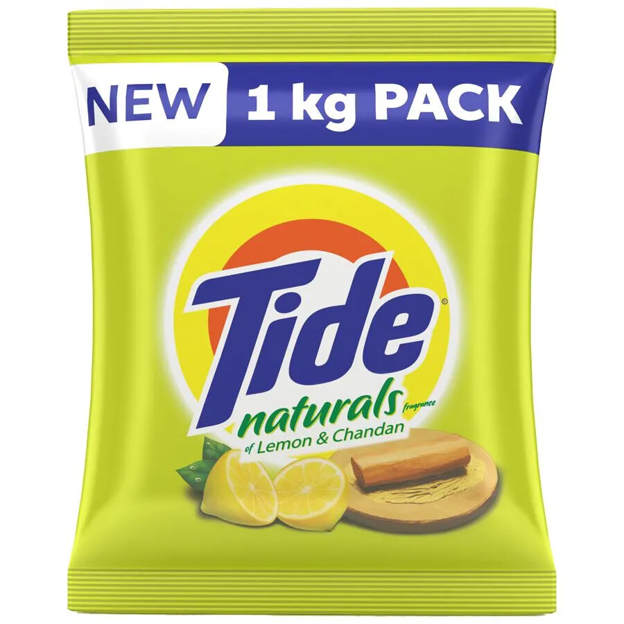 Tide Naturals Lemon & Chandan Detergent Powder - 1 Kg