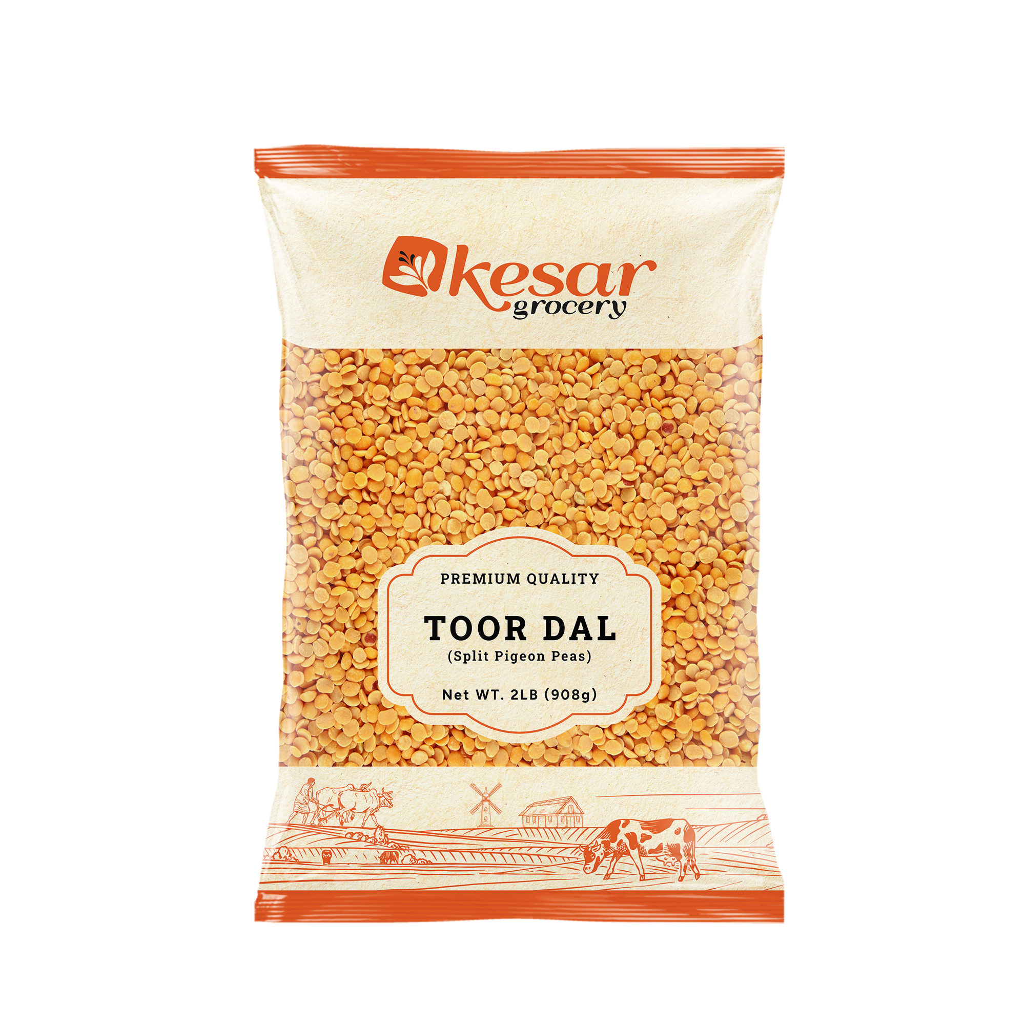 Kesar Toor Dal, 2lb (908g)