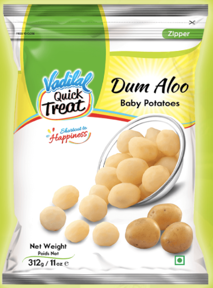 Vadilal Frozen Dum aloo (Baby Potatoes) - 11 Oz (312 Gm)