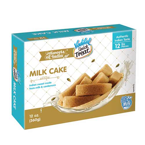 Vadilal Milk Cake - 12 Pcs (340 Gm)