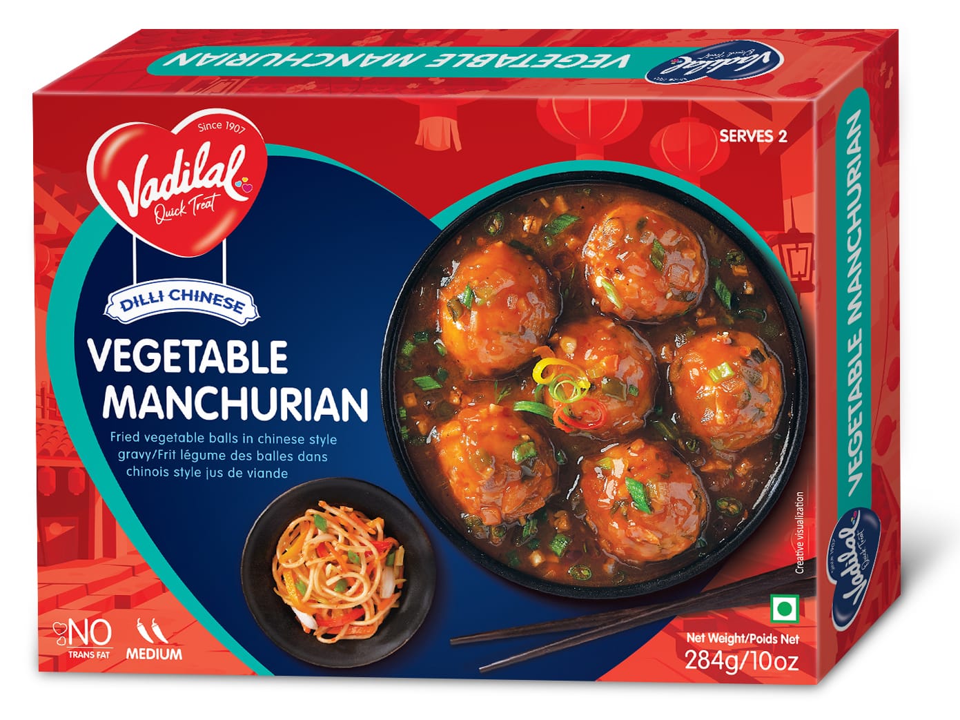 Vadilal Vegetable Manchurian (10 OZ-284 GM)
