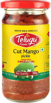 Telugu Cut Mango Pickle 300 Gm