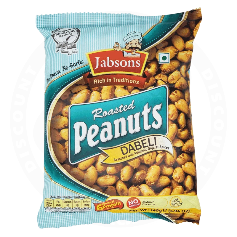 Jabsons Roasted Peanuts (Dabeli) -5 OZ (140 GM)