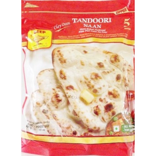 Deep tandoori naan 5 pcs