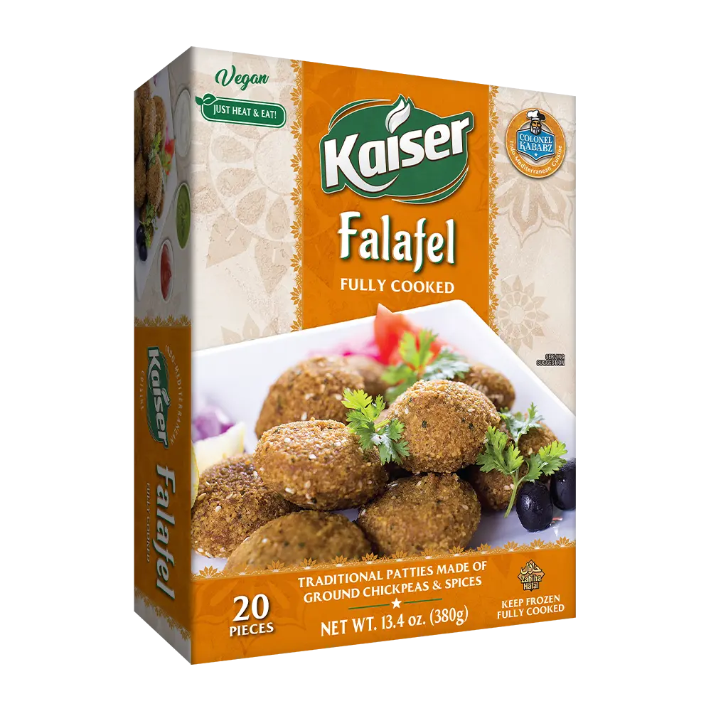 Colonel Kababz Falafel (Fully Cooked) - 20 Pcs (380 Gm)