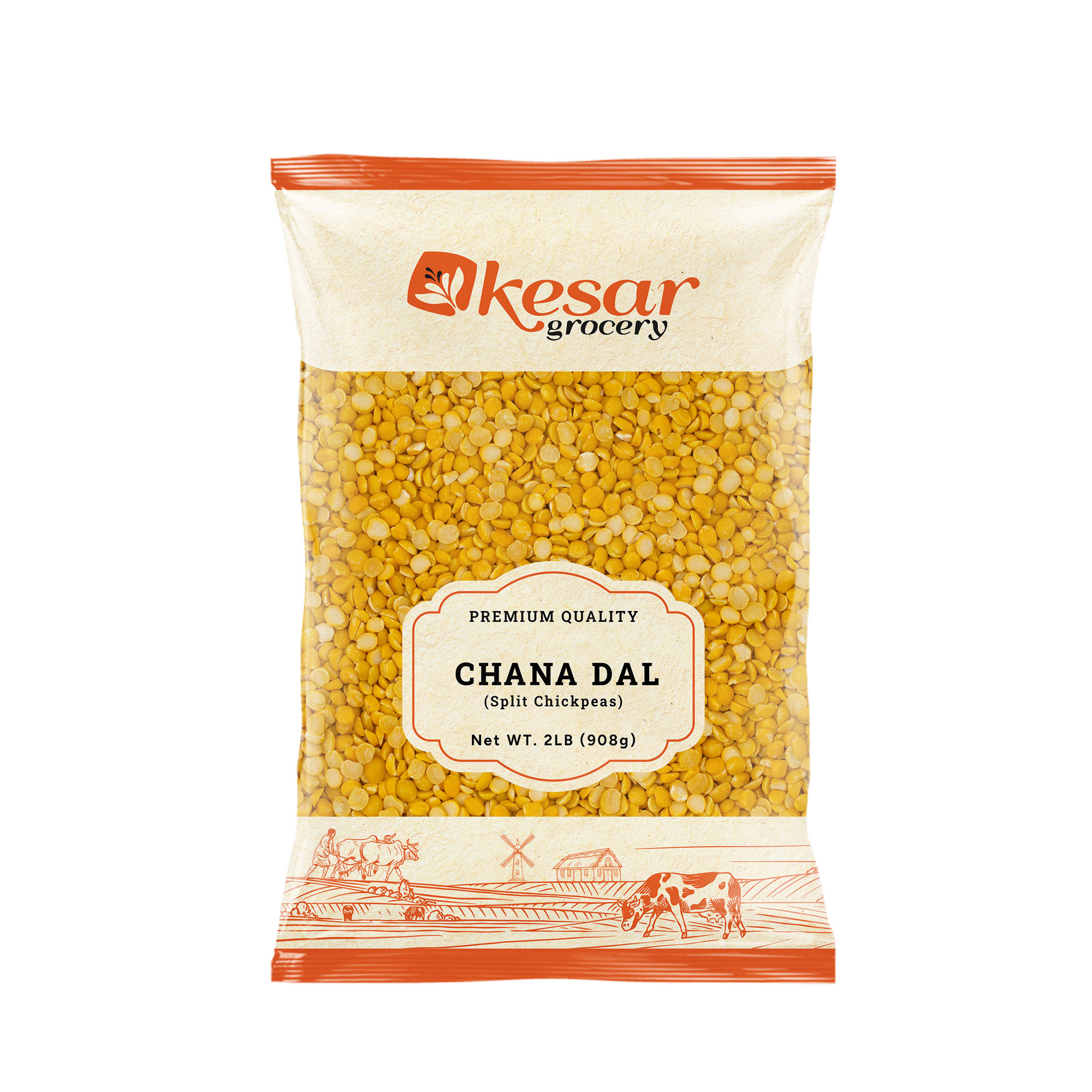 Kesar Chana Dal, 4 lb (1.81 Kg)