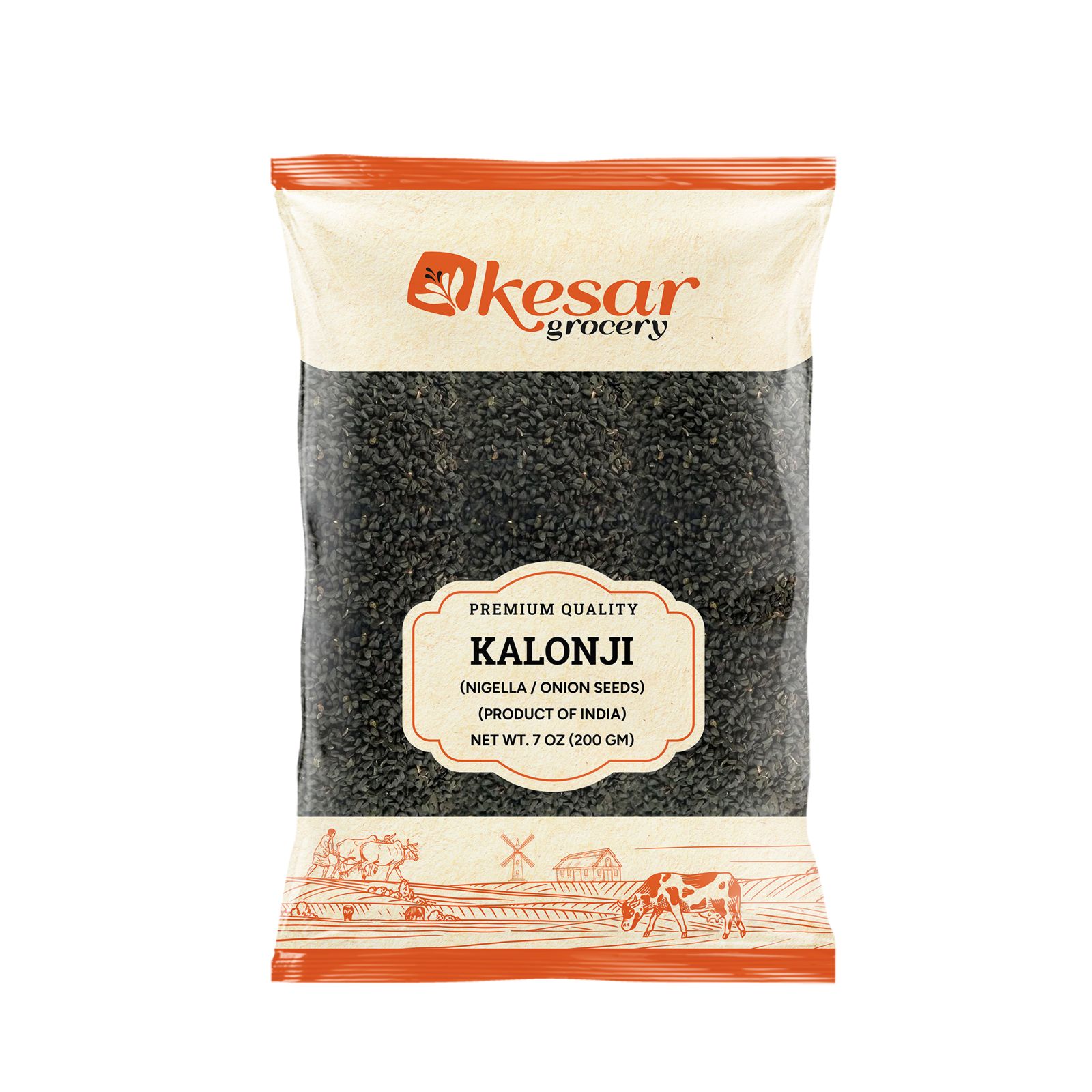 Kesar Kalonji Seeds - 7 Oz (200 Gm)
