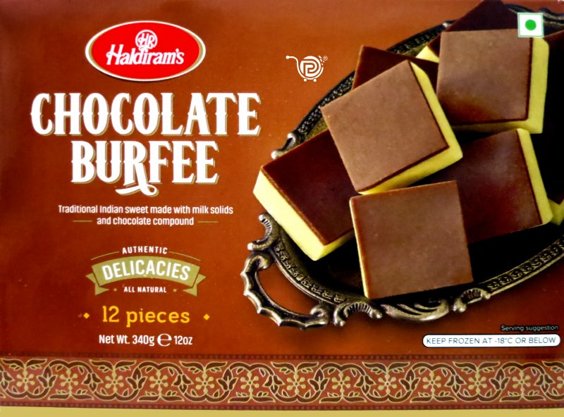 Haldiram chocolate barfi 400 gm
