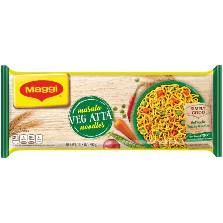 Maggi Veg Atta Noodles 280 GM
