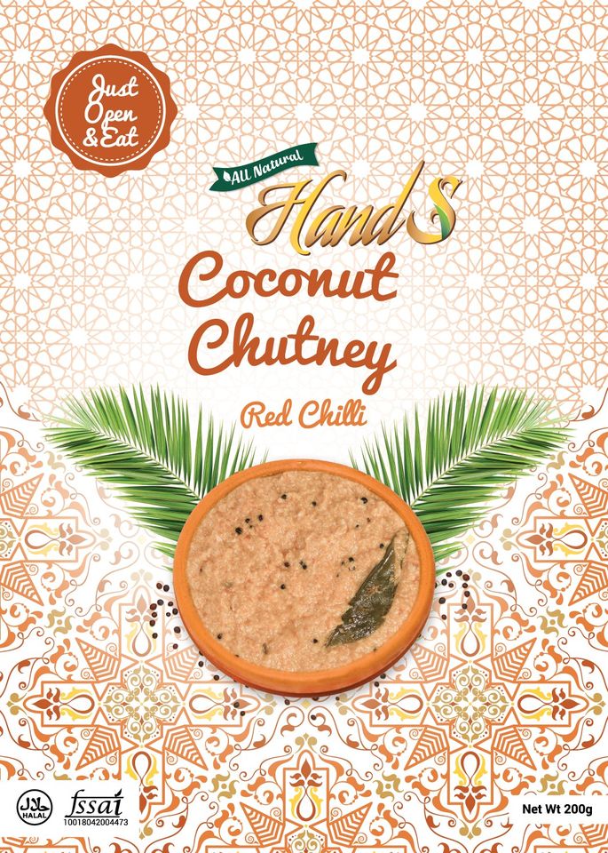 H&S agro: red chilli chutney 200 gm
