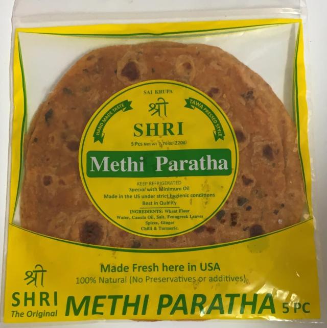Shri Methi Paratha 5 Pcs